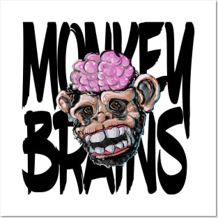 Monkey Brains Color Light Posters and Art